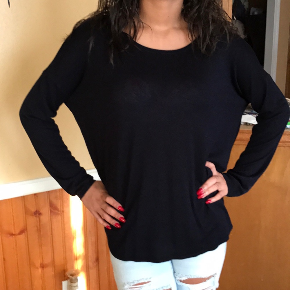 Black sweater